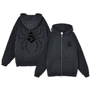 HoodiesPrint Zipper Hoodies - Premium  from Nobles Store - Just $63.15! Shop now at Nobles Store