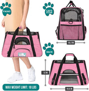 Carriers, Carriers & Travel Products, Dogs, Pet Supplies, Soft-Sided CarriersAirline Approved Pet Carrier for Cat, Small Dogs - Premium  from Nobles Store - Just $56.54! Shop now at Nobles Store