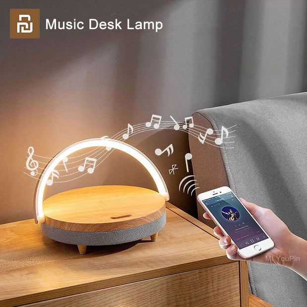 Decor, ElectronicsWireless Charging Music Desk Lamp - Premium  from Nobles Store - Just $116.98! Shop now at Nobles Store