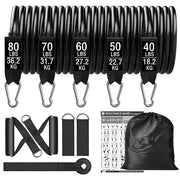 accessory, exercise, fitness, gym, indoor, outdoorFitness Exercises Resistance Bands Set - Premium  from Nobles Store - Just $59.97! Shop now at Nobles Store