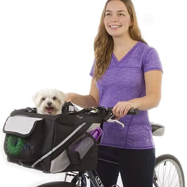 carrier, outdoor, pet supplyPuppy Dog Bicycle Basket Carrier - Premium  from Nobles Store - Just $75.20! Shop now at Nobles Store
