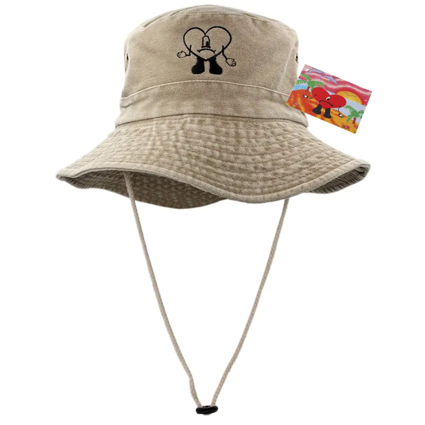 cap, fishing, hat, hiking, outdoorFoldable Cotton Embroidered Bucket Hat - Premium  from Nobles Store - Just $34.60! Shop now at Nobles Store