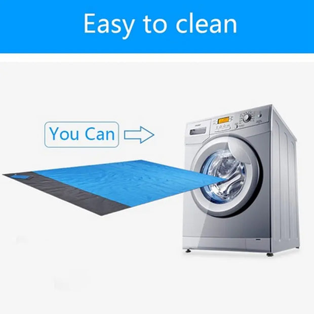 beach, beach balnket, blanket mat, waterproof beach blanketWaterproof Pocket Beach Blanket Mat - Premium  from Nobles Store - Just $30.46! Shop now at Nobles Store