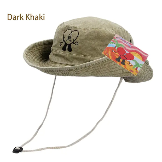 cap, fishing, hat, hiking, outdoorFoldable Cotton Embroidered Bucket Hat - Premium  from Nobles Store - Just $34.60! Shop now at Nobles Store
