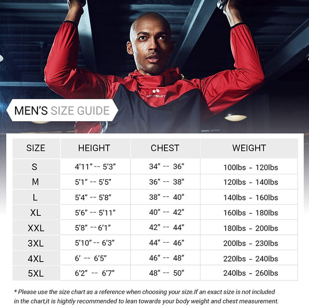 Accessories, Exercise & Fitness, Sauna Suits, Sports & OutdoorsSauna Suit for Men Sweat Sauna Jacket Pant Gym Workout Sweat Suits - Premium  from Nobles Store - Just $99.98! Shop now at Nobles Store