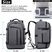 Backpacks, Casual Daypacks, Clothing, Luggage & Travel Gear, Shoes & JewelryTravel Overnight Backpack,40-Liter FAA Flight Approved Weekender Bag Carry on Backpack Grey(With No Cubes)… - Premium  from Nobles Store - Just $106.77! Shop now at Nobles Store