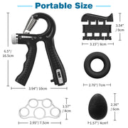 exercise, grip strength trainer, hand gripHand Grip Strength Trainer - Premium  from Nobles Store - Just $40.82! Shop now at Nobles Store