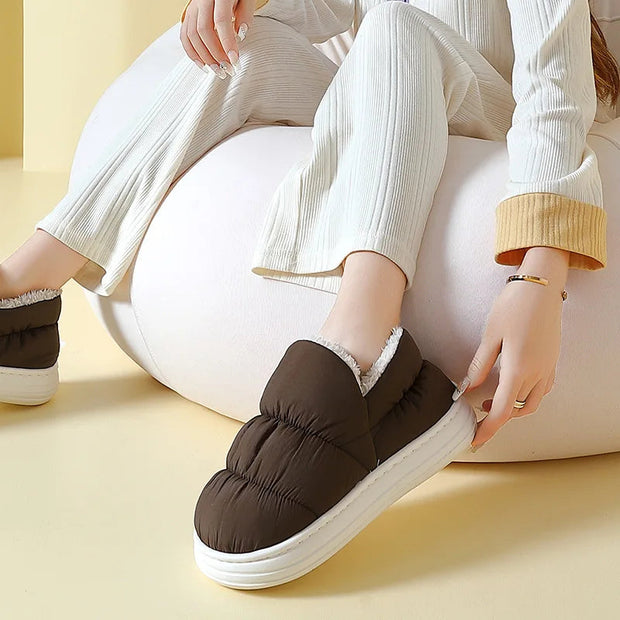 Flats, Shoes, Slippers, UnisexThick Plush Unisex Flats - Premium  from Nobles Store - Just $42.04! Shop now at Nobles Store