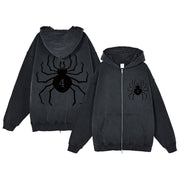 HoodiesPrint Zipper Hoodies - Premium  from Nobles Store - Just $63.15! Shop now at Nobles Store