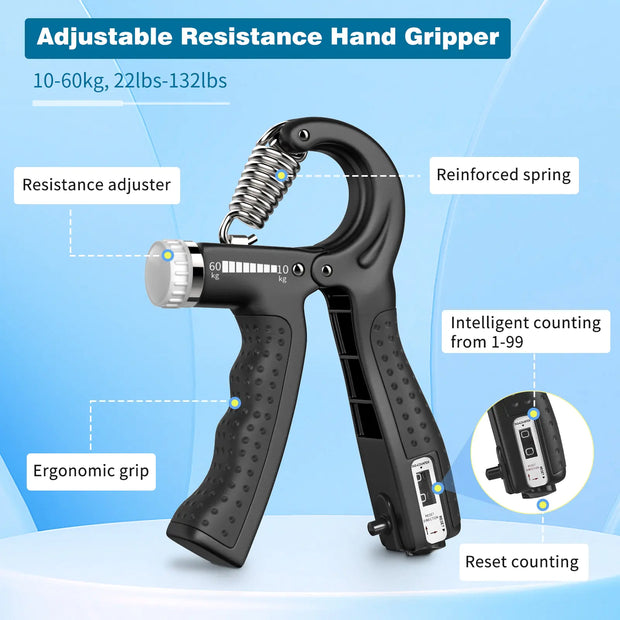 exercise, grip strength trainer, hand gripHand Grip Strength Trainer - Premium  from Nobles Store - Just $40.82! Shop now at Nobles Store