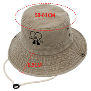 cap, fishing, hat, hiking, outdoorFoldable Cotton Embroidered Bucket Hat - Premium  from Nobles Store - Just $34.60! Shop now at Nobles Store